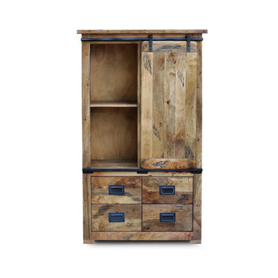 Ruckman 90cm Solid Wood Sideboard