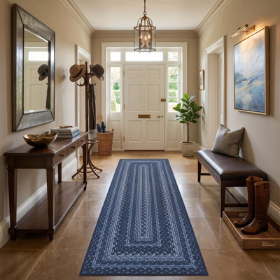 Tapis d'extérieur antidérapant et lavable pour patio Tapis de jute ultra facile