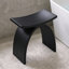Tabouret de douche à surface solide, banc de salle de bain en résine de pierre imperméable-330804135