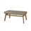 Couvercle de table d'extérieur rectangulaire, housse de mobilier de patio robuste imperméable 600D