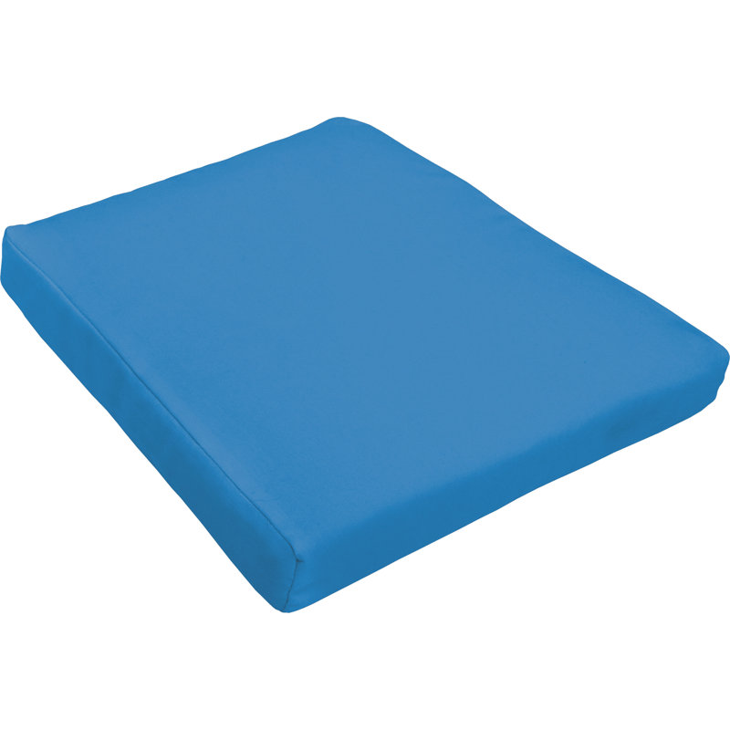 Outdoor 2.5'' Dining Chair Back Cushion, Marine