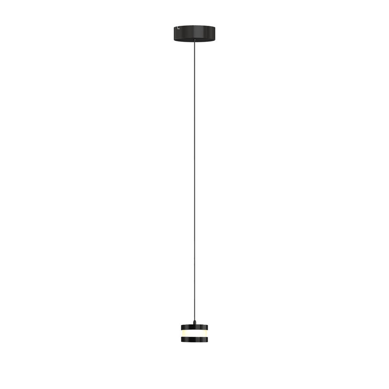 Karter 1 - Light Single Pendant, Black