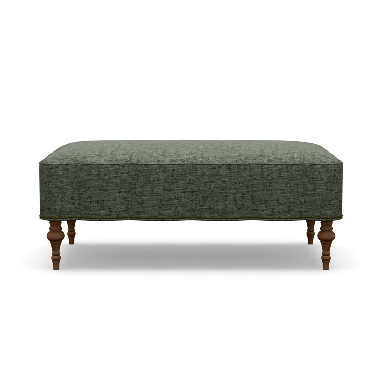 Scalloped Ottoman