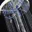 Pomme de douche anti-microbienne multifonctionnelle en pluie