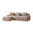 104" Modular Sectional Sofa, Modern Cloud Sectional Couch, L-Shape Boneless Couch For Living Room Apartments Bedroom, No Assembly Required-454447624