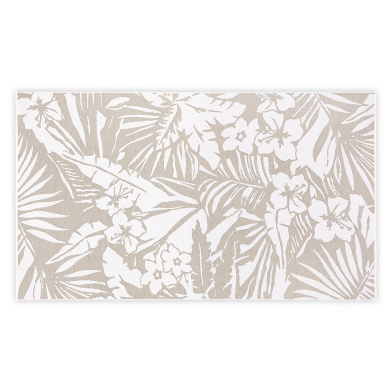 Luxurious Fouta Beach Towel, 100% Cotton, 39.4 x 70.9 inches | 460 g/m², Light Brown & White | Soft, Absorbent, Quick-Drying | Ideal for Beach, Pool, and Spa | Easy Care: Machine Washable, Tumble Dry Low