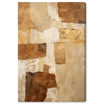 Layers of Earth Boho, art mural abstrait par Art Remedy