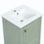 Meuble-lavabo de salle de bain avec lavabo en céramique, pieds en bois massif, meuble-lavabo autoportant avec armoire de rangement, tiroirs et portes à fermeture en douceur, support de rangement-1050176486