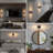 Magnetic Wall Light Touch Control Detachable Rechargeable Industrial Wall Sconce