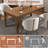 70-106In Large Extendable Kitchen Table, Wooden Rectangular Dining Table Suitable For 6~8 People-445893864-445893859