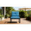 Ensemble de fauteuils en aluminium résistant aux intempéries avec coussins haut de gamme-1142932367