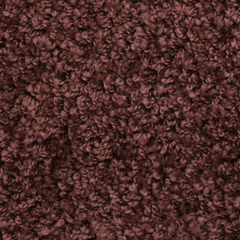 Carpet Stair Treads Brown 65x21x4 cm