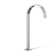 Components Bathroom Sink Spout With Ribbon Design