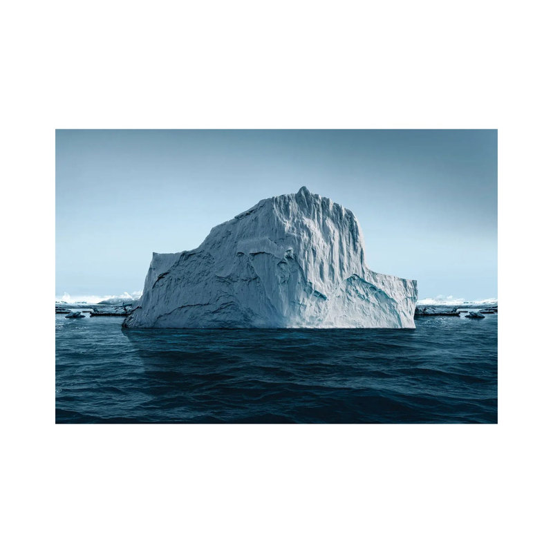 Iceberg | Photo II by Danilo De Alexandria - Wrapped Canvas Print, 101.6 cm H x 66.04 cm W