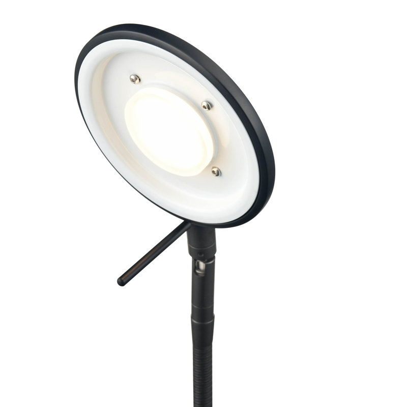Lampe de table en métal Dessau, Noir musée