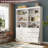 47.2" Closet System with 6 Wooden Drawers-1274400192