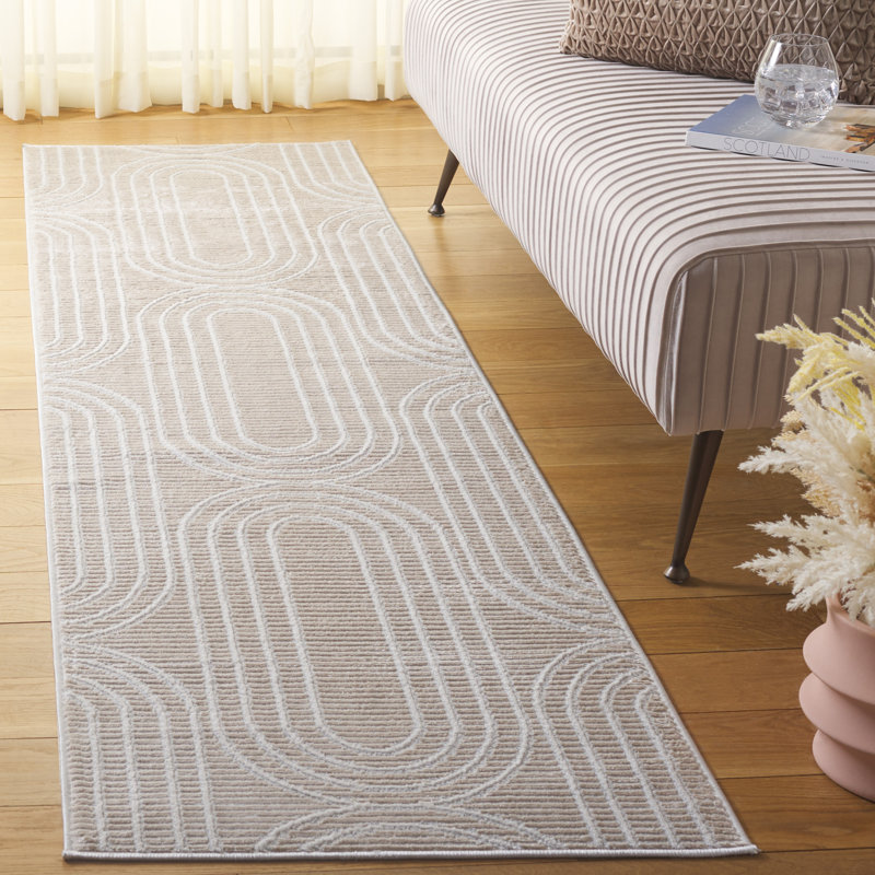 Tapis abstrait Kaillan Performance, Tapis de couloir 2 pi 2 po x 8 pi