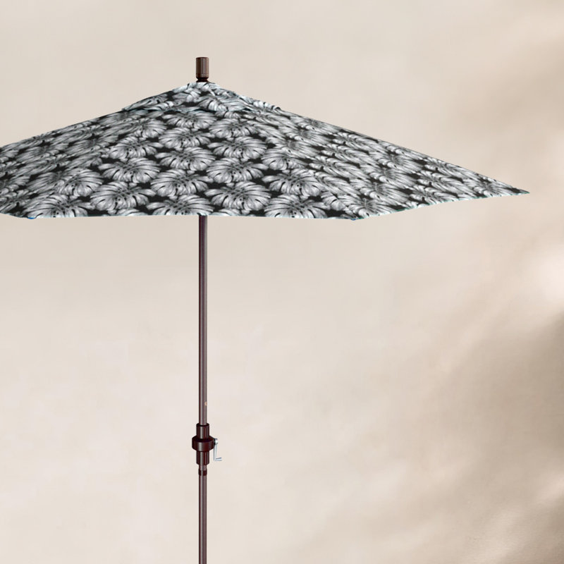Parasol de marché 9 pi Santana Praneeth, Palmier graphite - Pacifica Premium