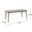Outdoor Wood Dining Table, Grey - Construction And Expandable Design Table In