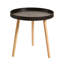 Davina Round Lipped Accent Side Table-2137834833