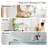 Plastic 8 Compartment Makeup Organizer