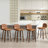 Swivel Upholstered Bar Stool-354951121-354951134