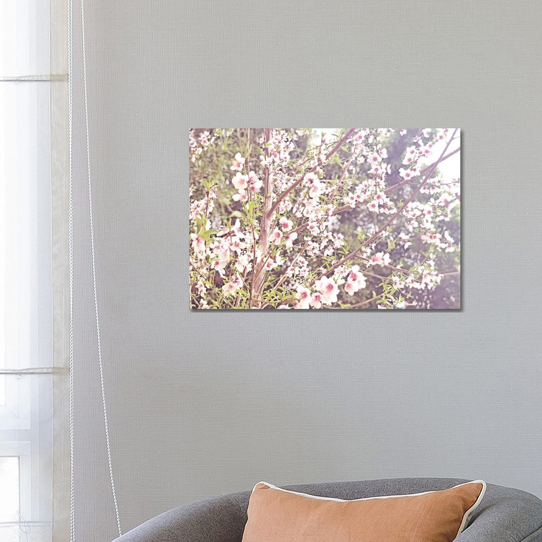 Flowering Peach IV by Irena Orlov - Wrapped Canvas Print