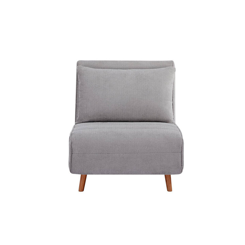 Canapé-lit - Canapé-lit 3 en 1, Gris clair, H 32,76 po x l 30,31 po x P 36,68 po