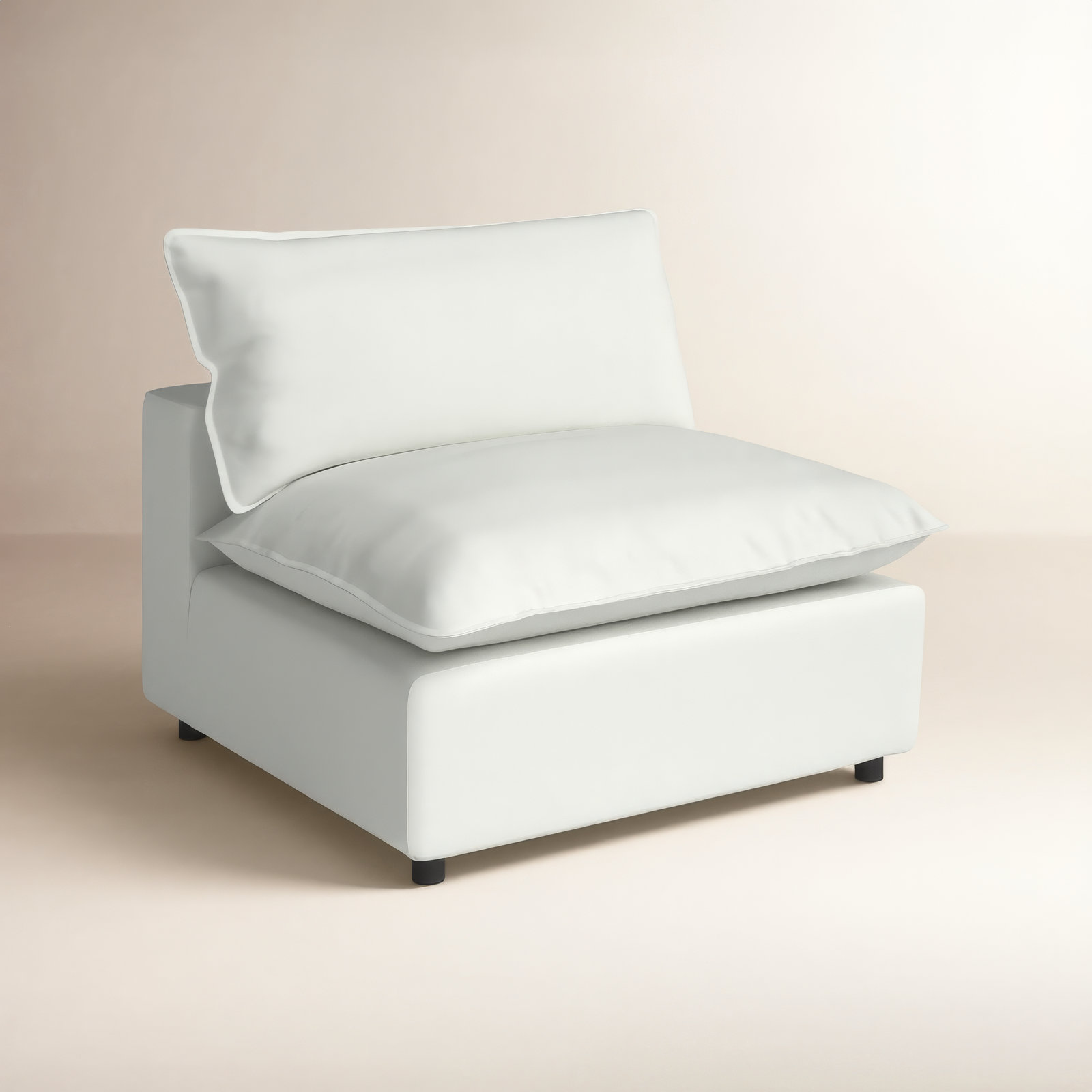 Ellaria Accent Chair, White Sheepskin