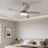 Amantha 52'' Ceiling Fan with Light Kit-415893574