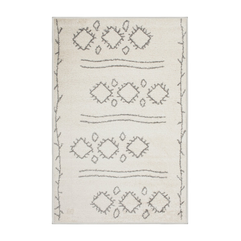 Burslem Southwestern Indoor Rug, Rectangle 4' x 6'