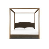 Jodie Canopy Bed-Malmo Olive