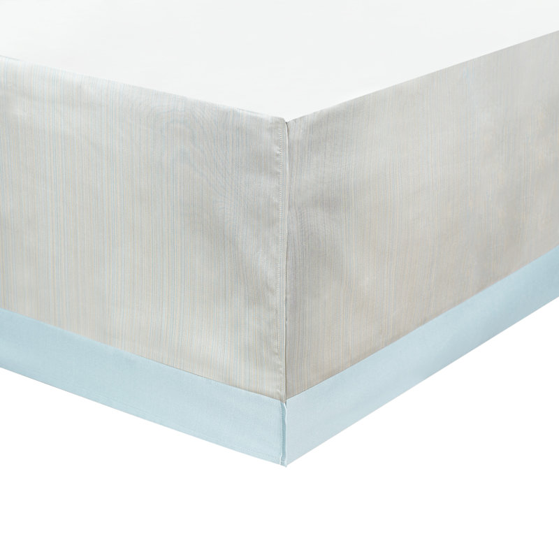 Ensemble d'édredon réversible en microfibre bleu Arezzo 6 pièces, Édredon très grand et 4 très grandes taies déc