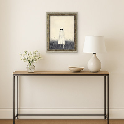 «Mysterious Ghost Child» par Andreas Magnusson, reproduction d'art sur toile encadrée