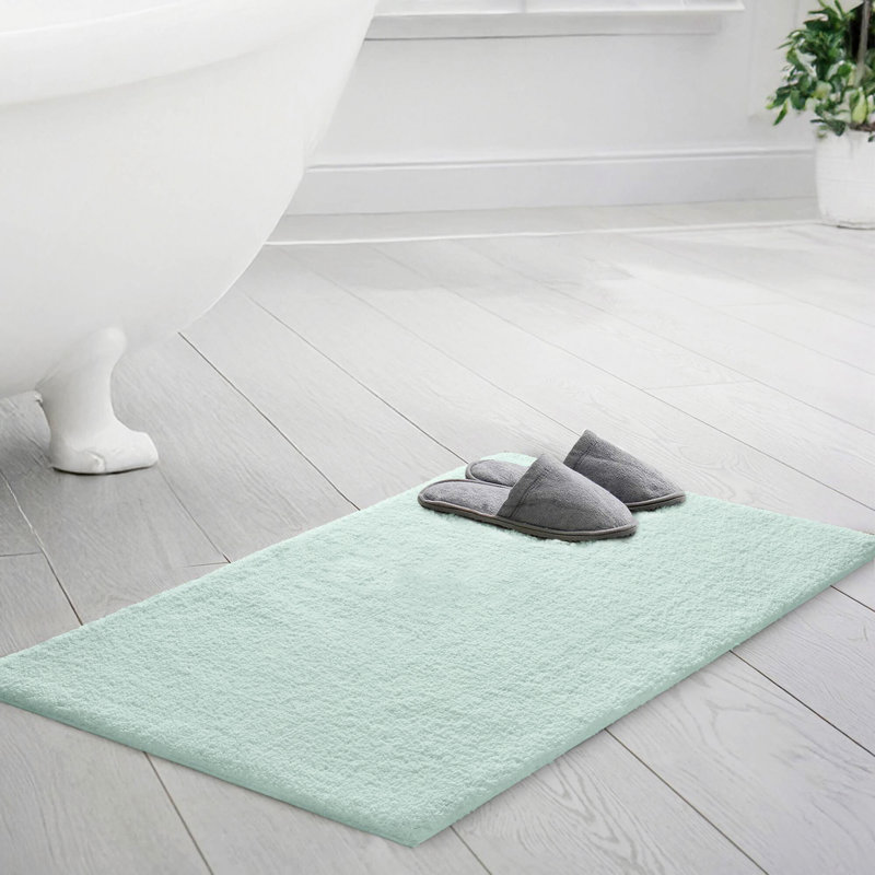 1PC 24X72" Bath Rug, Green