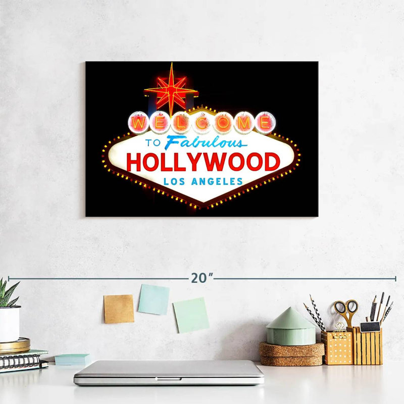 Panneau Nicci Fabulous Hollywood, H 8 po x l 12 po
