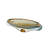 Canoe Bowl-Pistachio Bubble Amber