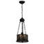 Luminaire suspendu tambour 1 lumières unique-16183370