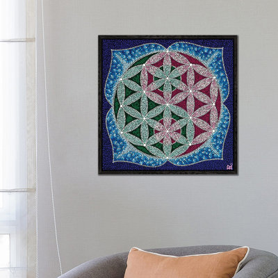 Yingyan Flower Of Life by Nadya Al-Haroun - Gallery-Wrapped Canvas Giclée on Canvas