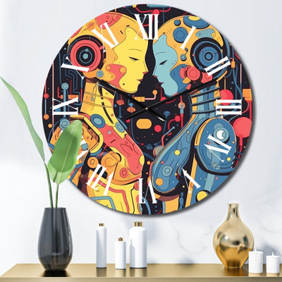 Metal Wall Clock