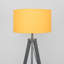 Ismay 149 cm Morrigan Wood Tripod Floor Lamp with Shelf & XL Reni Shade-1931649196-1931688456-1931688565