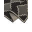 Tapis extérieur noir Furnish My Place-149041435