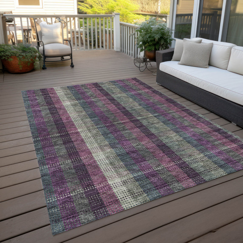 Chayden Area Rug with Non-Slip Backing, Rectangle 10' x 14'
