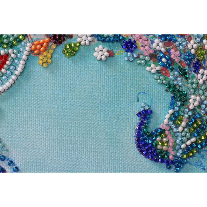 Kit de broderie Abris Art Mini Bead - queue colorée AM-187