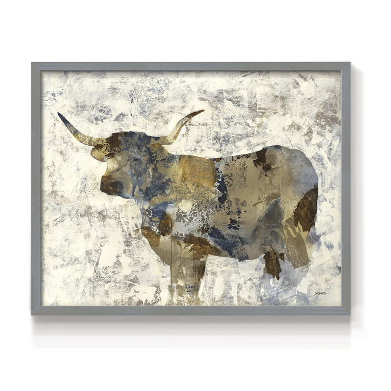 Standout -Framed Print - Restickable, 8" H x 10" W, Gray