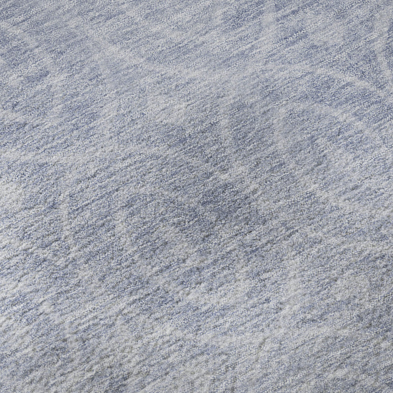 Tapis géométrique Premium lavable à la machine Barry AMF1227, Rectangle 1 pi 8 po x 2 pi 6 po
