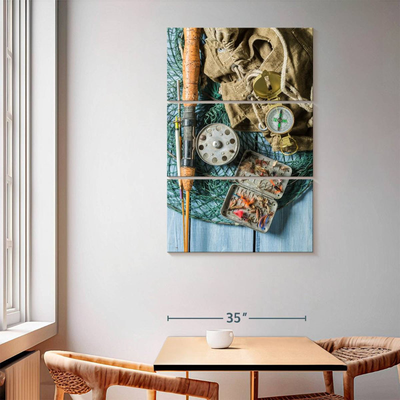 Senne Fisherman Accessories, 65'' H x 42'' W