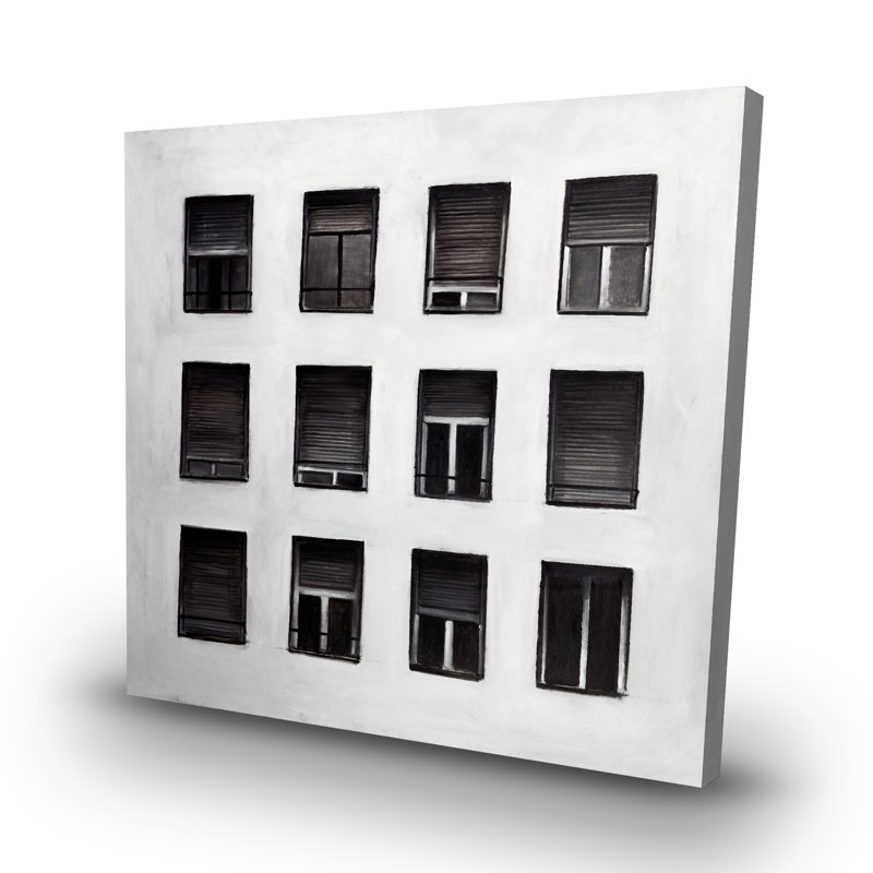 Windows - 32"x32" art on canvas