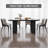 Pearlena 62.99" Modern Rectangle Black Dining Table Set with 6 Chairs for Kitchen, Bar, Living Room-1090927093-1090927092