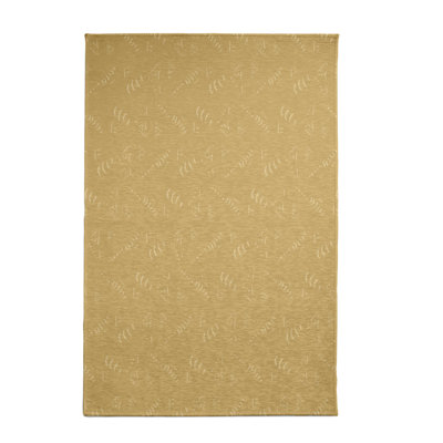 Jaune Tapis décoratif